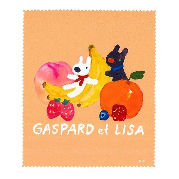 「ポリッシングクロス フルーツ(オレンジ)」(528円)