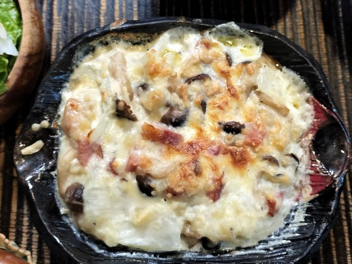 簡単！レンチン5分！鱈！風味豊かなスパイスが効いてる〜！ドリアに合う副菜！！