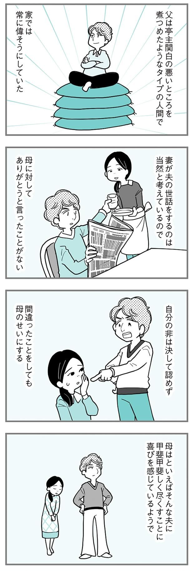 亭主関白の悪いところを煮つめたタイプ （C）前川さなえ／KADOKAWA