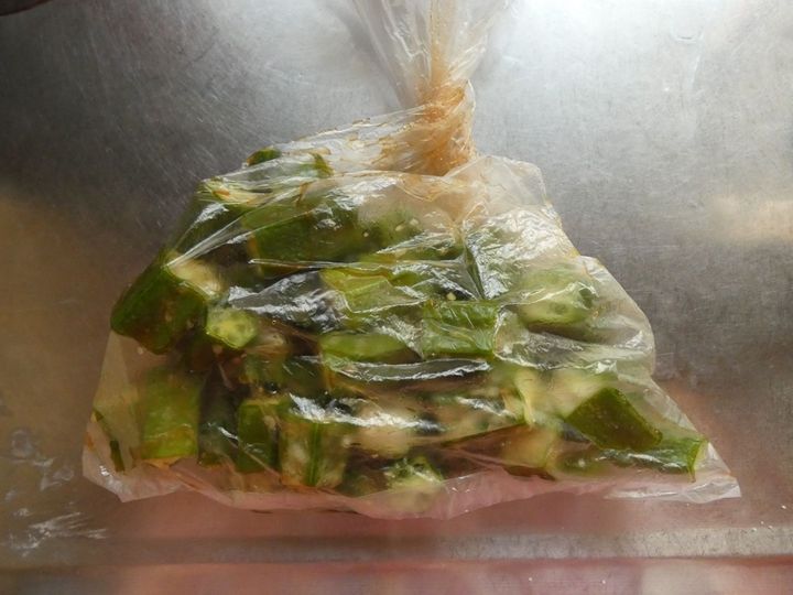 パクパク止まらない！「オクラのめんつゆから揚げ」