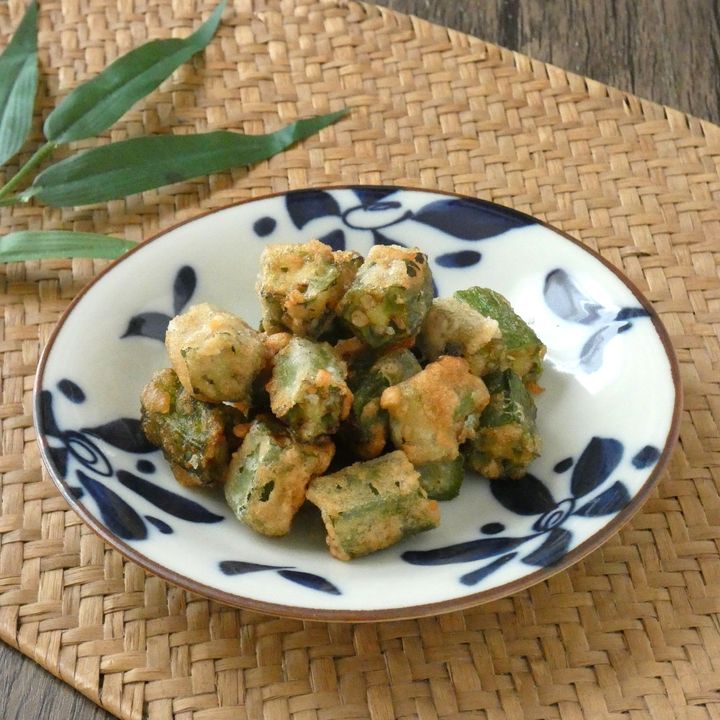 パクパク止まらない！「オクラのめんつゆから揚げ」