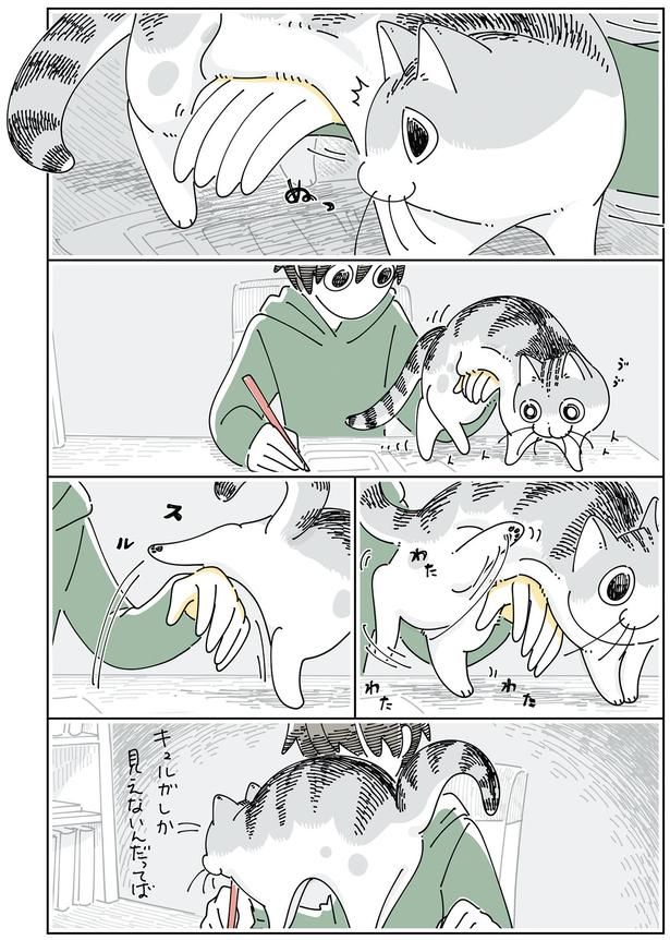 どかそうとしても （C）キュルZ／KADOKAWA