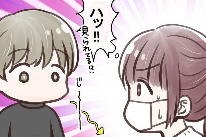 漫画「給食当番」のカット（はんどあっとふっとさん提供）