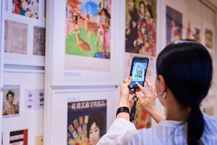 館内には私的利用の範囲で撮影できる展示も。撮影可否は館内表示を確認