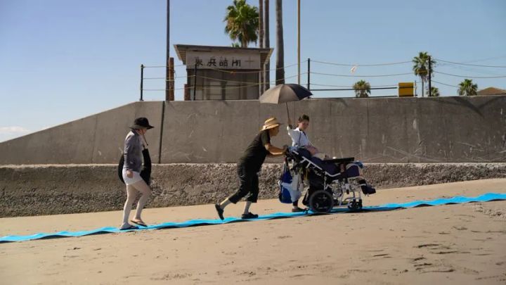 帰りももちろん専用のマットがありスムーズに