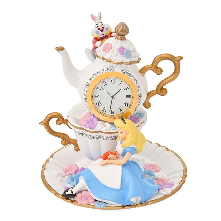 【限定受注生産】アリス、ダイナ、白うさぎ 時計 Story Collection Exclusive Magic