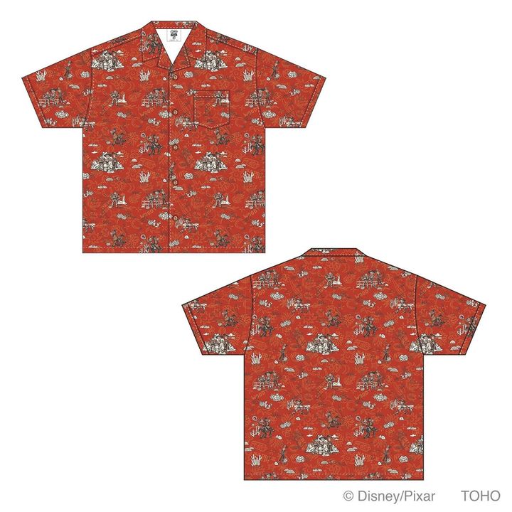 TOHO theater STORE限定商品【アロハシャツ】 レッド