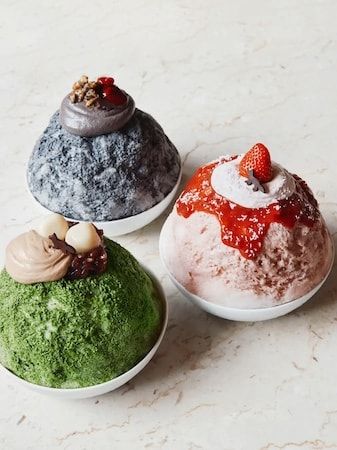 「Café Kitsuné」で和と洋をミックスしたオリジナルかき氷3種を発売！
