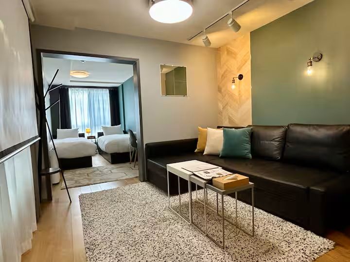 リビング／Photo：Airbnb