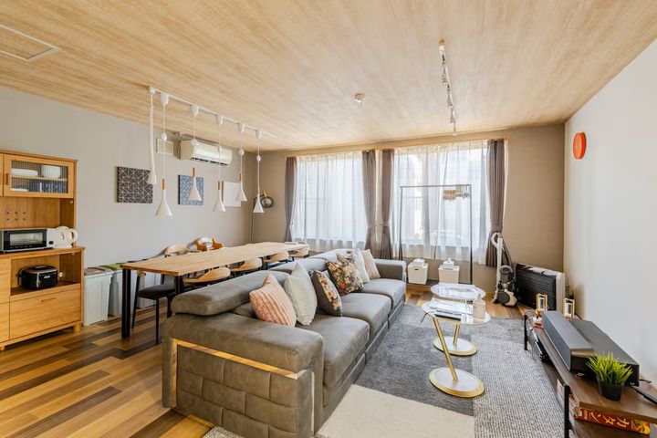 リビング／Photo：Airbnb