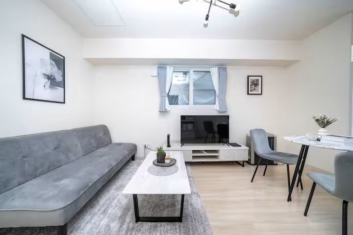 リビング／Photo：Airbnb