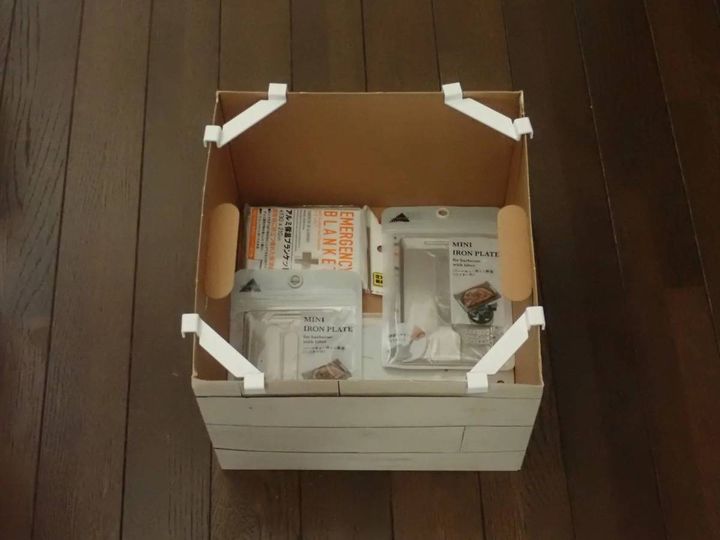 DAISO(ダイソー)：のせる！積み重ねパーツ(type1、8個)