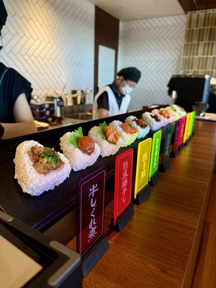おにぎりはどれも美味しそうで、迷いました