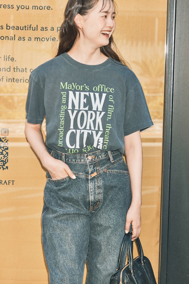 Tシャツ×デニムは風合いのある黒を選ぶとこなれる！【FUDGE 7月号連動企画-夏だから、ブラック！ | DAY 10】