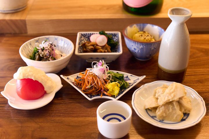 あふれる野菜の6種盛り