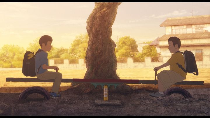 アニメ映画『我々は宇宙人』場面写真 （C）NOTHING NEW, MIYU PRODUCTIONS width=