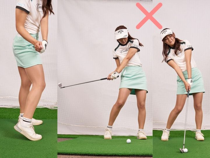 軸がぶれない前傾キープのコツ！女性コーチが解説