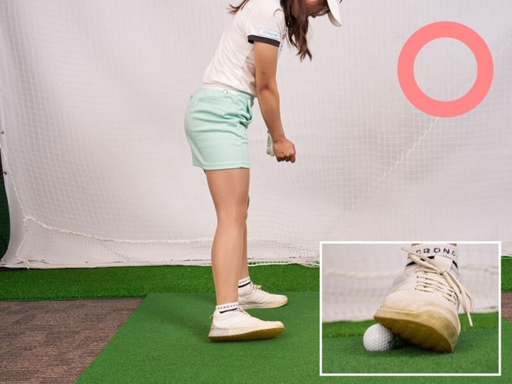 軸がぶれない前傾キープのコツ！女性コーチが解説