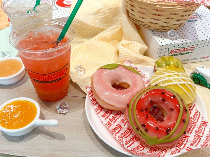 ひんやり、じゅわっ！ クリスピー・クリーム・ドーナツの新作「夏