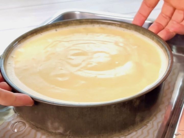 プリンケーキ