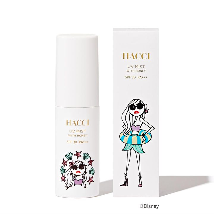 画像: HACCI 日焼け止めミスト D 40mL ¥4,950（ハッチ） ◾️SPF30/PA+++ ◾️ヘア・フェイス・ボディ用 出典：ハッチ