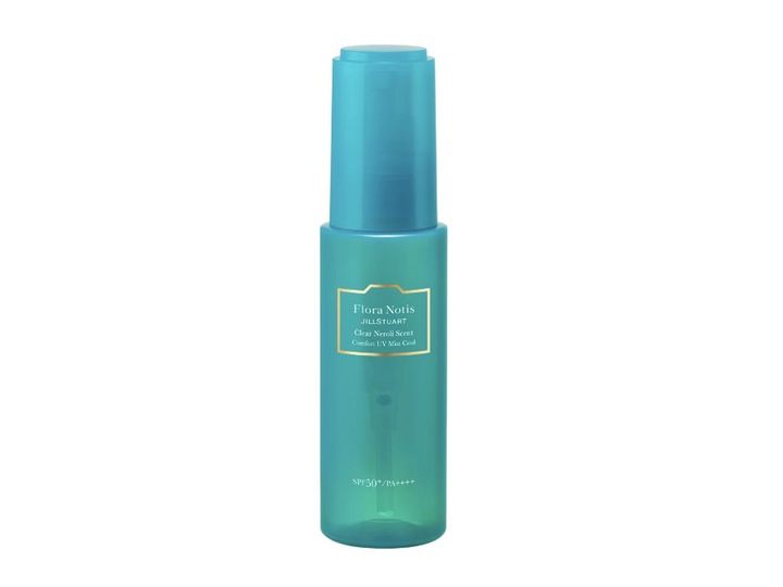 画像: Flora Notis JILL STUART クリアネロリ コンフォートUVミスト クール 80mL ¥3,300（フローラノーティス ジルスチュアート）※6月5日より予約開始、7月3日発売予定 ◾️SPF50+/PA++++ UV耐水性★★ ◾️ヘア・フェイス・ボディ用 出典：フローラノーティス ジルスチュアート