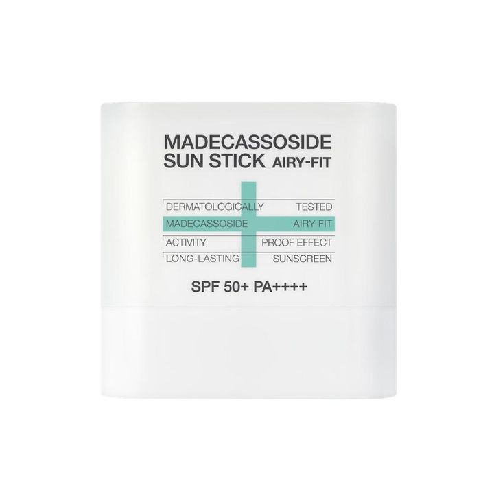 画像: MEDIHEAL マデカッソシド サンスティック エアリーフィット 10g ¥1,980（メディヒール（韓国高麗人蔘社） ◾️SPF50+/PA++++ ◾️フェイス・ボディ用 出典：メディヒール
