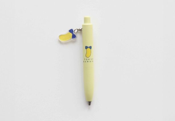 uni-ball one P バナナ チャーム付き