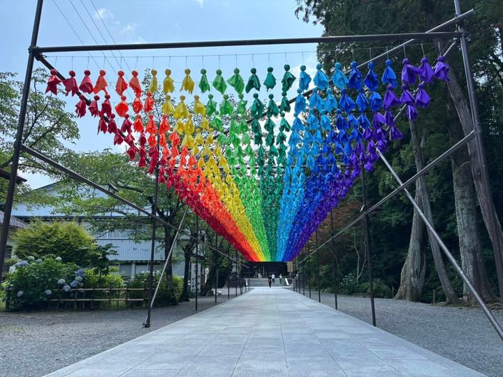 てるてる坊主 カラフル
