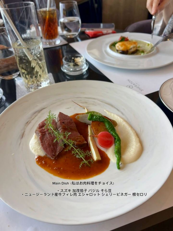 横浜ベイシェラトン最上階フレンチ「ベイ・ビュー」で過ごす贅沢ランチ