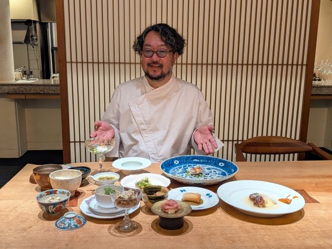 ソチョン シンセンス 西村シェフとコース料理