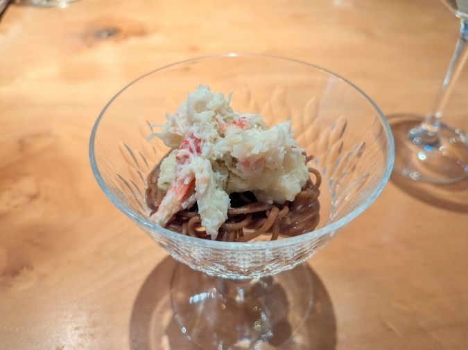 「ソチョン シンセンス」季節の野菜 ビビン麺 ジュレ 柚子胡椒