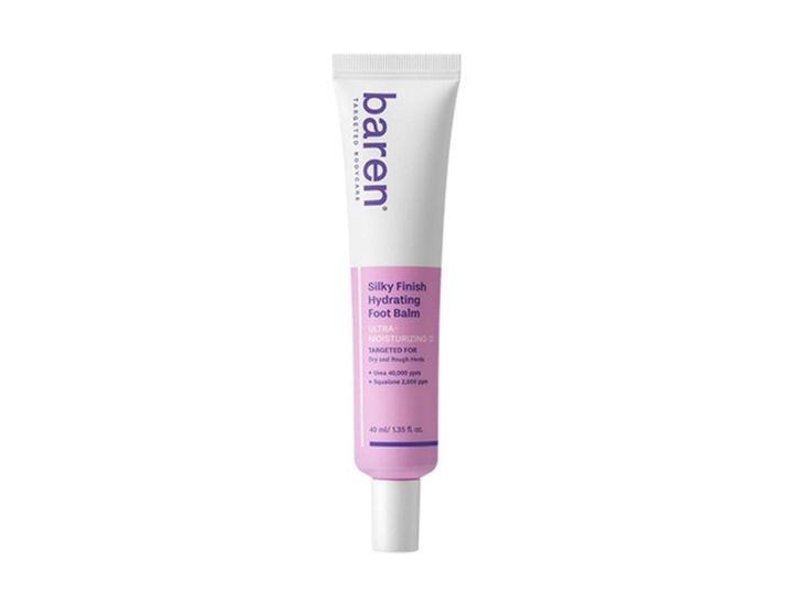 画像: 【BAREN】「シルキーフィニッシュハイドレイティングフットバーム」40ml ¥2,340（税込・編集部調べ） 出典：アットコスメ