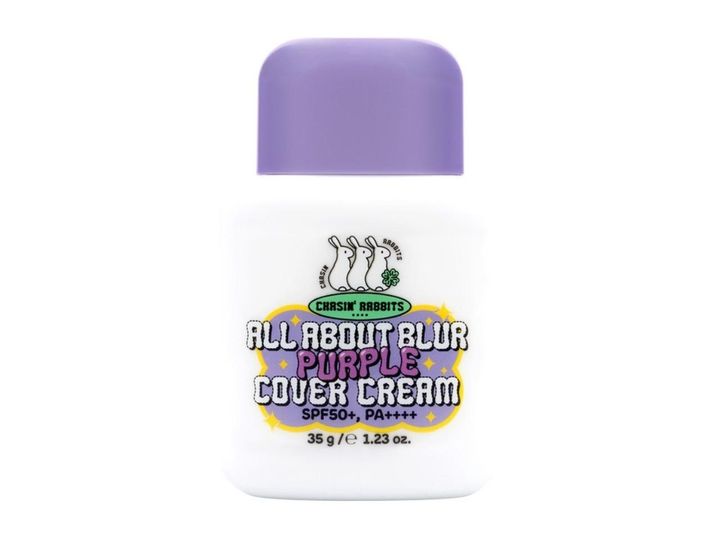 画像: 【CHASIN' RABBITS】「オールアバウト ブラ パープル カバークリーム [SPF50+・PA++++]」35ml ¥2,290（税込・編集部調べ） 出典：アットコスメ