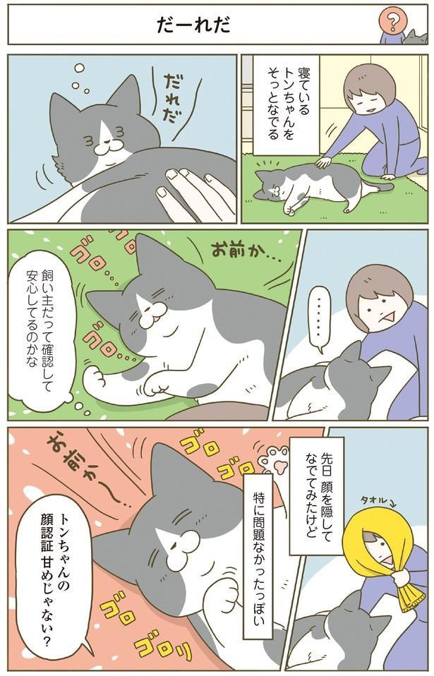 顔認証甘めじゃない？ （C）卵山玉子／KADOKAWA