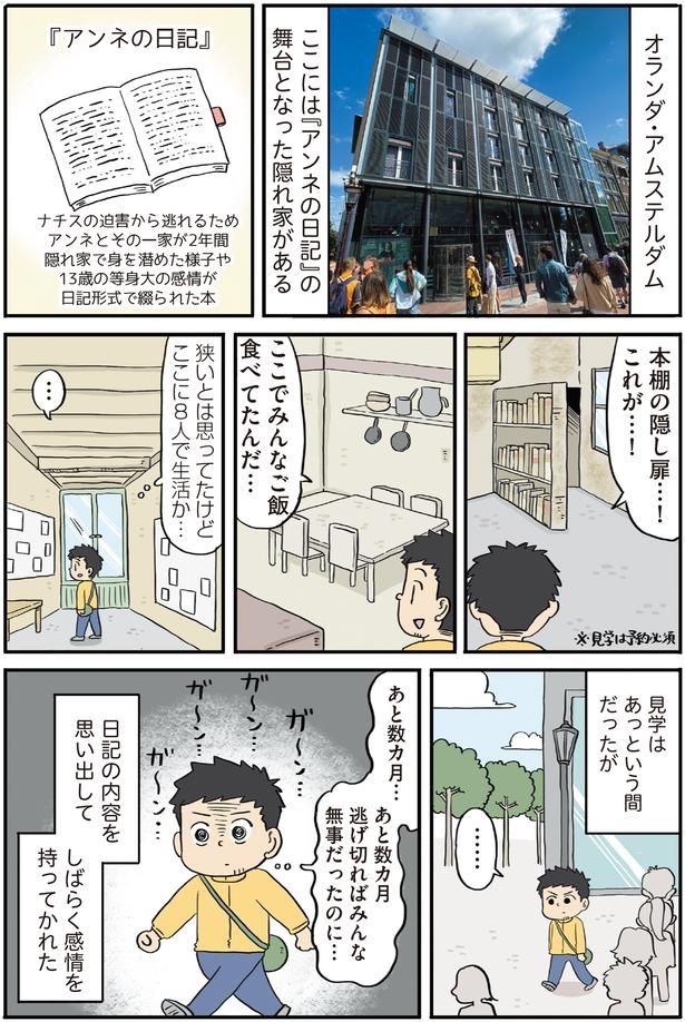 アンネの日記の舞台となった隠れ家 (C)ヨハヌン／KADOKAWA