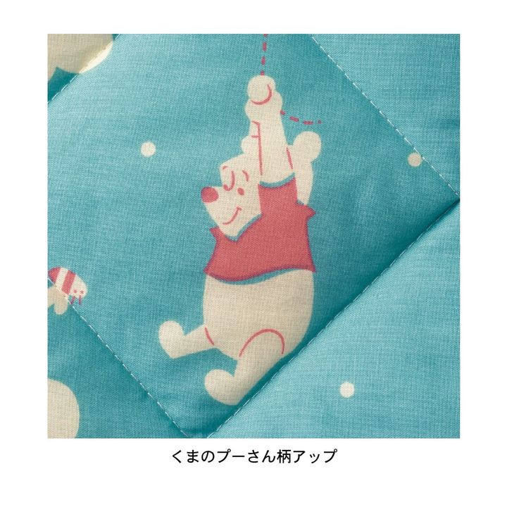 綿混肘掛け付きソファーカバー プーさん デザインアップ