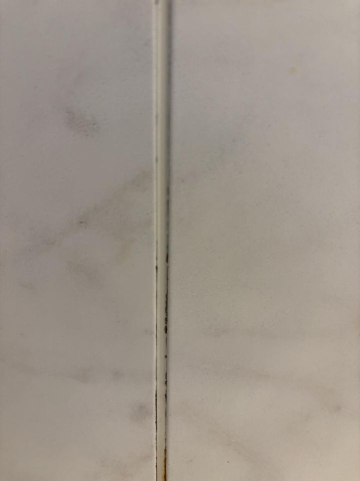 画像1: 浴槽のゴムパッキンに試してみた！