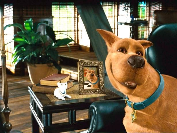 犬のスクービーの活躍をコミカルに描く(『スクービー・ドゥー』) [c] Warner Brothers. Courtesy Everett Collection.