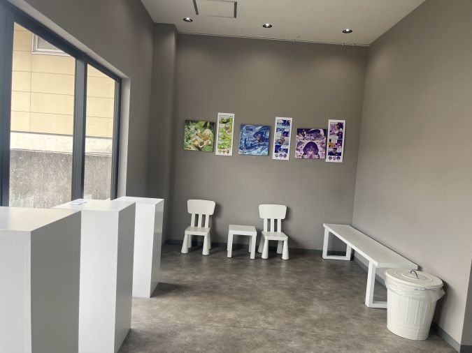 Moon ice （ムーンアイス）夜アイス専門店 店内