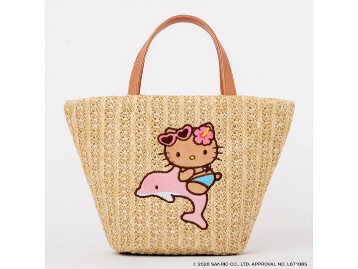 HELLO KITTY かごバッグBOOK pink dolphin ver.（画像出典：Amazon）