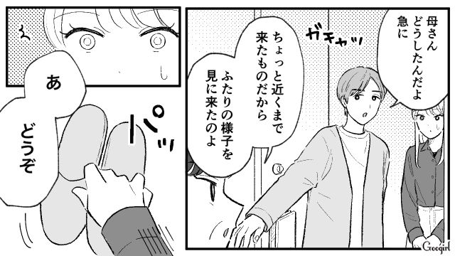 同棲中に彼母がアポ無し訪問！ 細かいダメ出しの連続で心が折れた話