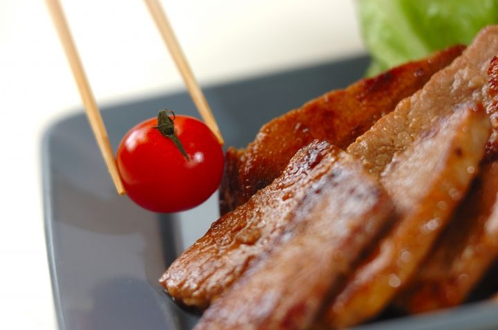 豚肉のニンニクみそ焼きの作り方2