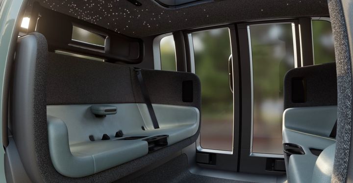 車内の様子（画像出典：Zoox公式Webサイト）