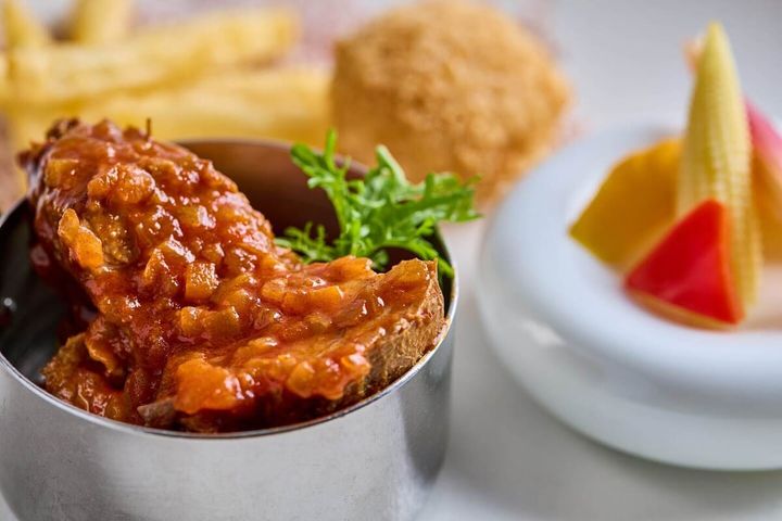 ハンガリー風牛肉の煮込み