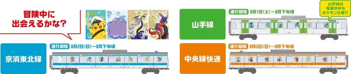 ポケモンラッピングトレイン