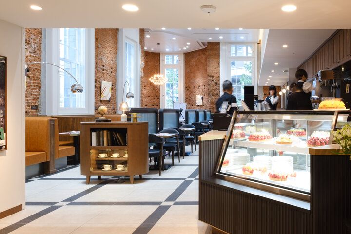 東京駅の赤レンガに包まれる特等席へ。「TOKYO STATION CAFE -THE NORTH DOME-」で楽しむカフェ時間♪
