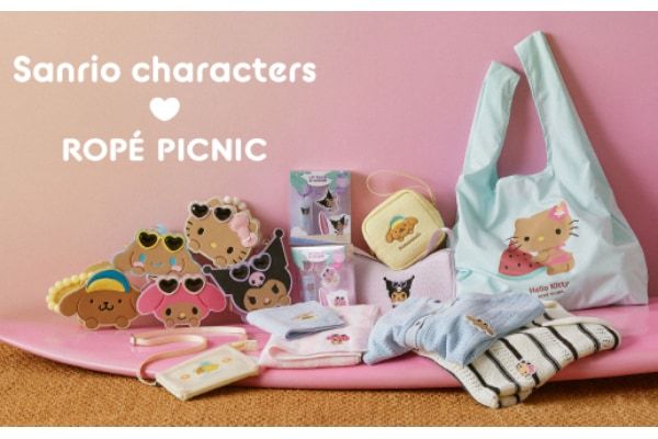 ROPE’ PICNICのサマコレ。サンリオキャラクターズとのコラボアイテムが登場 | TRILL【トリル】