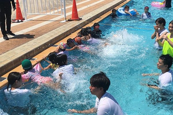 海の中道サンシャインプール 無料水泳教室イメージ