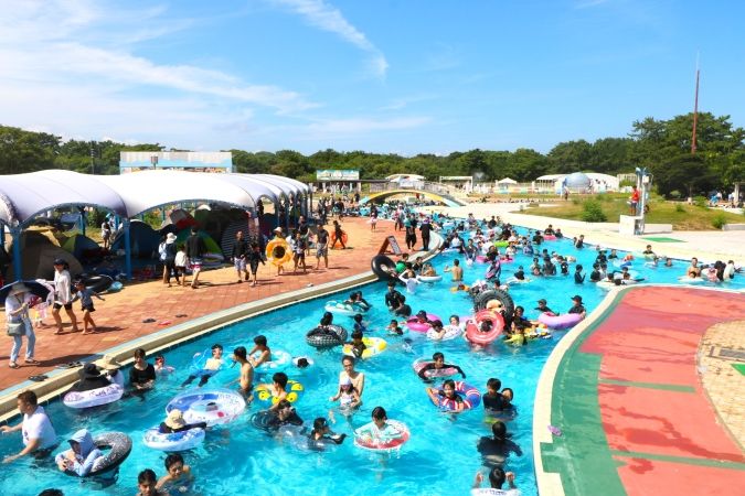 海の中道サンシャインプール 昨年の様子